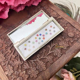 Vriksham Designer Ractangular Compact Bindi Mirror Kit-BB3566